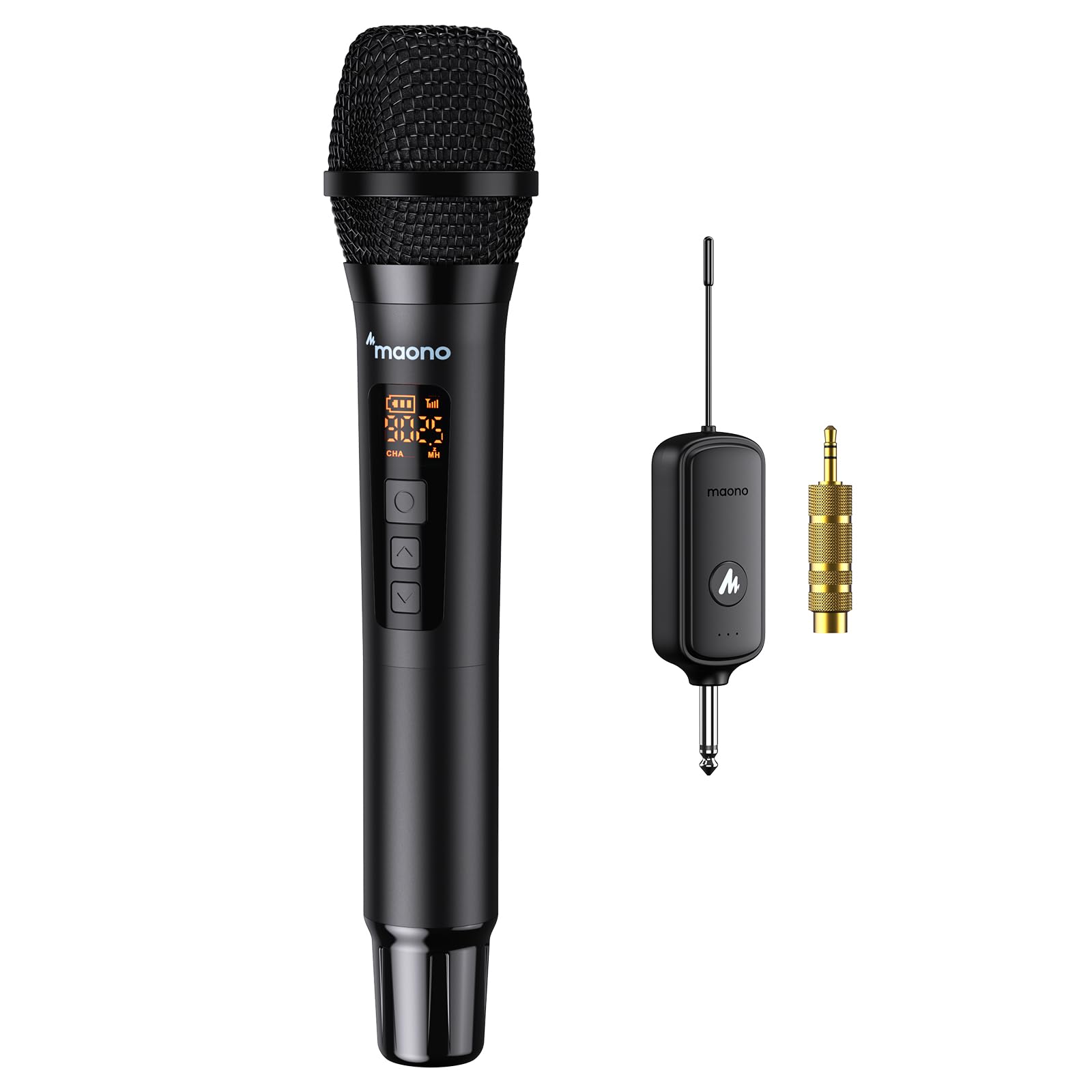 Amazon.com: MAONO Wireless Microphone, UHF Handheld Cordless